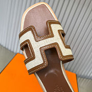 Hermès Oran Leather Sandal - 2