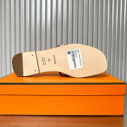 Hermès Oran Leather Sandal - 3