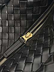Bottega Veneta Let's Go Shoulder Black Bag 37x13x11.5cm - 6