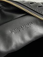 Bottega Veneta Let's Go Shoulder Black Bag 37x13x11.5cm - 3