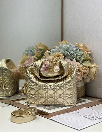  Dior Medium Toujours Gold Bag 24×27×9cm
