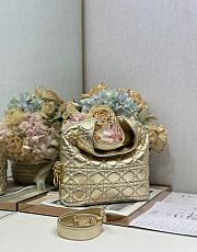  Dior Medium Toujours Gold Bag 24×27×9cm - 4