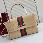 Gucci Paparazzo medium top handle bag 30x21x12cm - 1