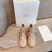 DIOR D-Connect Sneaker Nude Technical Fabric - 2