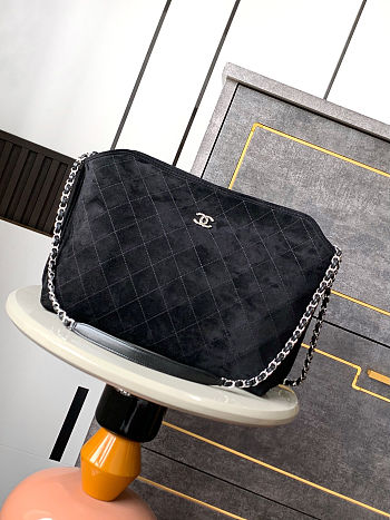 Chanel French Riviera Hobo Bag 33x27x11cm