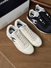 Chanel Calfskin & Suede Kidskin Sneakers - 2
