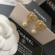 Chanel CC Drop Gold Earrings - 4