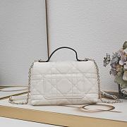 My Dior Mini Bag Two-Tone Latte and Black Cannage Lambskin 21x11.5x7cm - 6