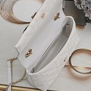 My Dior Mini Bag Two-Tone Latte and Black Cannage Lambskin 21x11.5x7cm - 5