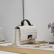 My Dior Mini Bag Two-Tone Latte and Black Cannage Lambskin 21x11.5x7cm - 2