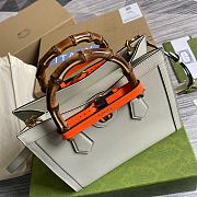 Gucci Diana Small Mystic White Tote Bag 27X24X11cm - 4