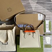 Gucci Diana Small Mystic White Tote Bag 27X24X11cm - 3
