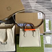 Gucci Diana Small Mystic White Tote Bag 27X24X11cm - 2