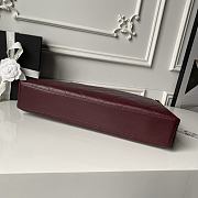 Chanel Shopping Bag in Lambskin & Gold-Tone Metal Red 40×28×9.5cm - 5