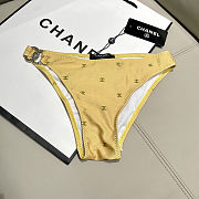 Chanel Two-Piece Yellow Swimsuit - 6