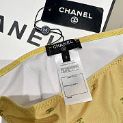 Chanel Two-Piece Yellow Swimsuit - 2