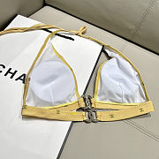 Chanel Two-Piece Yellow Swimsuit - 4