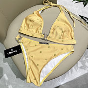 Chanel Two-Piece Yellow Swimsuit - 3