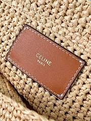 Celine Multipochette In Raffia Bag 25x13x5cm - 5