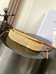 Celine Multipochette In Raffia Bag 25x13x5cm - 2