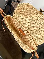 Celine Multipochette In Raffia Bag 25x13x5cm - 3