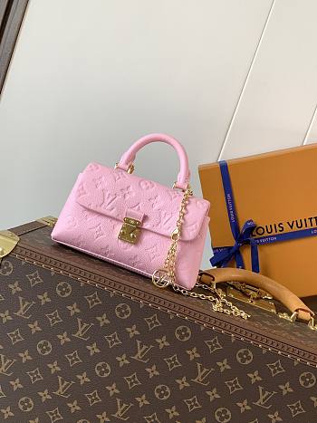 Louis Vuitton Nano Madeleine Pink Bag 21x12.5x6cm