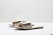  Chanel Lambskin Quilted Flat Mules - 5