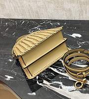 Fendi Peekaboo ISeeU interlaced leather Small 20x15.5x11cm - 4
