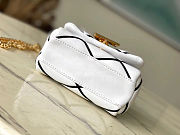 LOUIS VUITTON GO-14 MM Malletage Leather White Handbags 15×10×6.5cm - 2