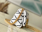 LOUIS VUITTON GO-14 MM Malletage Leather White Handbags 15×10×6.5cm - 3