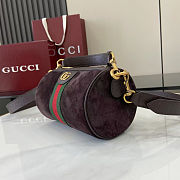 Gucci Ophidia Brown Mini Bag 18.5x11x11cm - 6