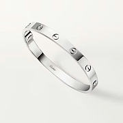 Cartier Bracelet Single Screw Silver 6.1 mm - 2