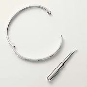Cartier Bracelet Single Screw Silver 6.1 mm - 4