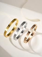 Cartier Bracelet Single Screw Silver 6.1 mm - 1