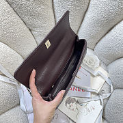 Chanel Maxi Coco Handle Long Chevron Flap Bag 32cm - 5