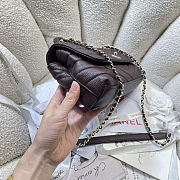 Chanel Maxi Coco Handle Long Chevron Flap Bag 32cm - 4