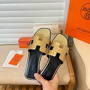 Hermès Oran Sandals Dore Chevre - 5