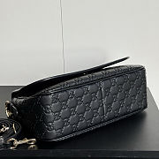 Gucci GG Emblem Medium Shoulder Bag 28x17x9cm - 6