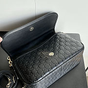 Gucci GG Emblem Medium Shoulder Bag 28x17x9cm - 3