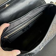 Gucci GG Emblem Medium Shoulder Bag 28x17x9cm - 2