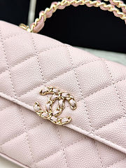Chanel 25S Kelly Clutch Pink Bag 18X10X4.5cm - 5