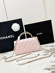 Chanel 25S Kelly Clutch Pink Bag 18X10X4.5cm - 4