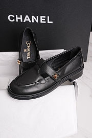 Chanel Calfskin CC Turnlock Moccasins - 5