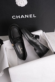 Chanel Calfskin CC Turnlock Moccasins - 4
