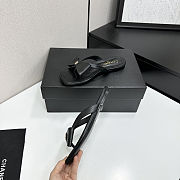 Chanel Bow Thong Sandals - 5