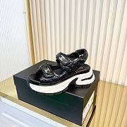 Chanel Quilted Dad Sandals - 4