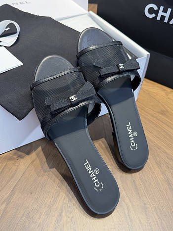 Chanel Mules in Mesh