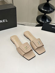Chanel Turnlock Flat Mules - 3