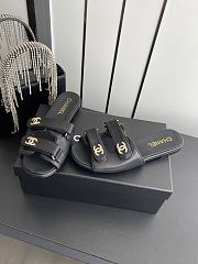 Chanel Dual Strap Slides - 5