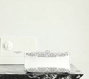 Chanel 25 Mini Handbag Perforated Calfskin & Gold-Tone Metal 20 x 22 x 12.5cm - 6